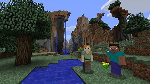 画像ギャラリー No.002のサムネイル画像 / Wii U版「Minecraft」が2015年12月17日にリリース。「Minecraft: Wii U Edition」は，Wii U GamePadだけでプレイが可能