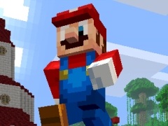 Wii U版「Minecraft」限定の新コンテンツパック「スーパーマリオ マッシュアップパック」が5月18日10：00に無料で配信