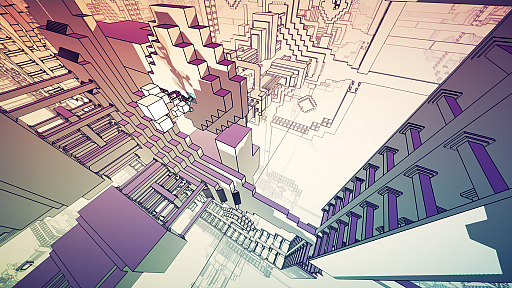 画像ギャラリー No.003のサムネイル画像 / エッシャーのだまし絵風の幾何学パズル，「Manifold Garden」が7年の開発期間を経てついにリリース