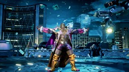 画像ギャラリー No.019のサムネイル画像 / 「鉄拳7FR」×新日コラボが発表された「大プロレス祭り2017」レポート。オカダ・カズチカ選手のコスチュームを纏い,キングが「レインメーカー」を繰り出す
