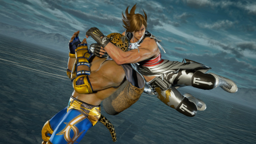 画像ギャラリー No.018のサムネイル画像 / 棚橋弘至選手×「鉄拳7」ラースのコラボコスチュームが実機披露。Web番組「生対決！棚橋弘至の鉄拳7FR バトルトーナメント」収録現場レポート