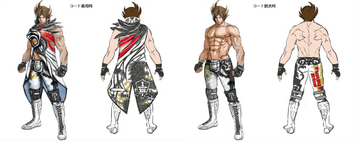 画像ギャラリー No.021のサムネイル画像 / 棚橋弘至選手×「鉄拳7」ラースのコラボコスチュームが実機披露。Web番組「生対決！棚橋弘至の鉄拳7FR バトルトーナメント」収録現場レポート