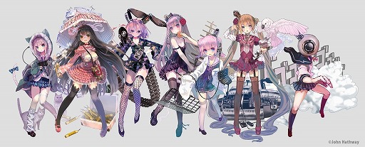 画像ギャラリー No.001のサムネイル画像 / 「真空管ドールズ」の事前登録者が10万を突破。ニコニコ超会議2016にも出展
