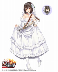画像ギャラリー No.006のサムネイル画像 / 「りっく☆じあ〜す」1周年記念イベントを本日開催。「市ヶ谷 愛（ウエディングドレスVer）」が封入されたAnniversary Packを販売