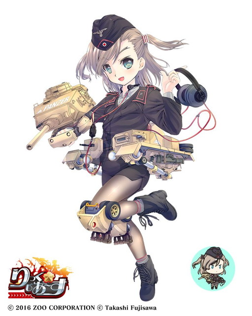 画像ギャラリー No.006のサムネイル画像 / 「りっく☆じあ〜す」が月刊PANZERとのコラボを実施。新規プレイヤー向けキャンペーンも