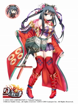 画像ギャラリー No.002のサムネイル画像 / 「りっく☆じあ〜す」が「戦国武将姫 MURAMASA 乱」とコラボを実施