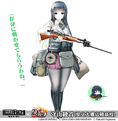 画像ギャラリー No.011のサムネイル画像 / 「りっく☆じあ〜す」，ミリタリーモデルキット「リトルアーモリー」コラボイベント第1弾，第2弾が本日より復刻開催。2020年には第3弾も