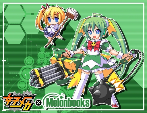 画像ギャラリー No.007のサムネイル画像 / 「女子メカ」,CROSSクラウドファンディングの「CROSSちゃん」やメロンブックスの「メロンちゃん」とのコラボイベント開催