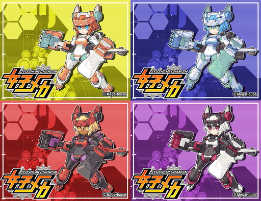 画像ギャラリー No.003のサムネイル画像 / にじよめ版「女子メカ」で「デスクトップアーミー」とのコラボイベントが開幕