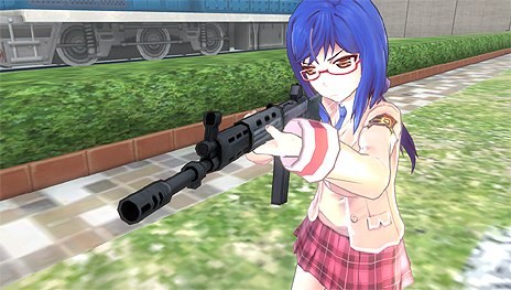 画像ギャラリー No.017のサムネイル画像 / 「バレットガールズ2」，スピーディな戦闘を実現する「パンツ・チラリ・アクション」（PTA）ほか前作からの追加要素が公開に