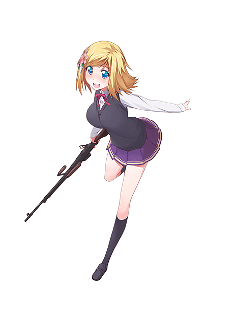 画像ギャラリー No.024のサムネイル画像 / 「バレットガールズ2」，スピーディな戦闘を実現する「パンツ・チラリ・アクション」（PTA）ほか前作からの追加要素が公開に