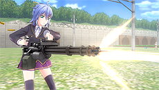 画像ギャラリー No.036のサムネイル画像 / 「バレットガールズ2」，スピーディな戦闘を実現する「パンツ・チラリ・アクション」（PTA）ほか前作からの追加要素が公開に