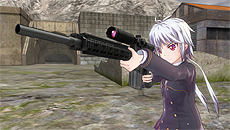 画像ギャラリー No.040のサムネイル画像 / 「バレットガールズ2」，スピーディな戦闘を実現する「パンツ・チラリ・アクション」（PTA）ほか前作からの追加要素が公開に