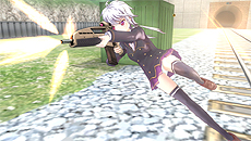 画像ギャラリー No.041のサムネイル画像 / 「バレットガールズ2」，スピーディな戦闘を実現する「パンツ・チラリ・アクション」（PTA）ほか前作からの追加要素が公開に
