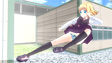 画像ギャラリー No.047のサムネイル画像 / 「バレットガールズ2」，スピーディな戦闘を実現する「パンツ・チラリ・アクション」（PTA）ほか前作からの追加要素が公開に