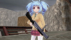 画像ギャラリー No.002のサムネイル画像 / 「バレットガールズ2」では購買部の瑠水がプレイアブルに。おしゃぶりやうなぎ,練乳など新尋問アイテムも多数登場