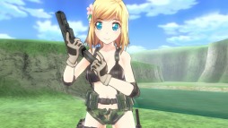 画像ギャラリー No.004のサムネイル画像 / 「バレットガールズ2」仮面で素顔を隠した「謎の女性」が参戦。メガネ着用のオンオフ設定などシステム情報と新コスチュームが公開に