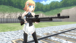 画像ギャラリー No.003のサムネイル画像 / 「バレットガールズ2」の第2弾DLCが配信開始。ノノノ制服やバニー衣装など