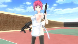 画像ギャラリー No.019のサムネイル画像 / 「バレットガールズ2」の第2弾DLCが配信開始。ノノノ制服やバニー衣装など