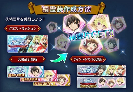 画像ギャラリー No.007のサムネイル画像 / 「テイルズ オブ ザ レイズ」ジュード,ミア,レイアの精霊装が作成可能に