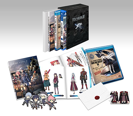 画像ギャラリー No.004のサムネイル画像 / 「英雄伝説 閃の軌跡III」，「初回限定KISEKI BOX」同梱特典のビジュアルや，新要素「ブレイク／ブレイクゲージ」「特殊状態《高揚》」が公開