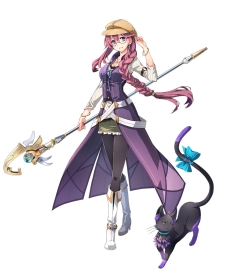 画像ギャラリー No.003のサムネイル画像 / 「英雄伝説 閃の軌跡III」に登場する《旧VII組》メンバーからフィー，エマ，セリーヌ，ガイウス，ミリアムといった4人と1匹の情報が公開