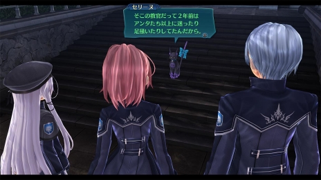 画像ギャラリー No.012のサムネイル画像 / 「英雄伝説 閃の軌跡III」に登場する《旧VII組》メンバーからフィー，エマ，セリーヌ，ガイウス，ミリアムといった4人と1匹の情報が公開
