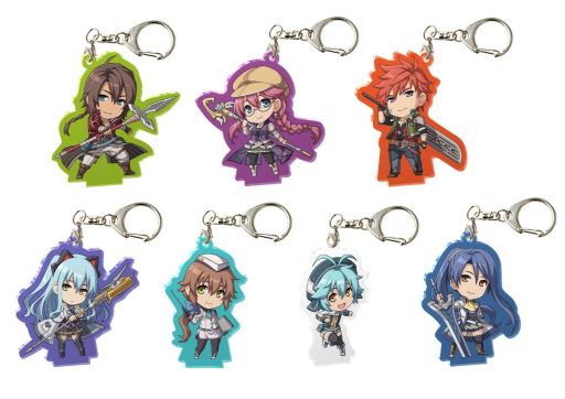 画像ギャラリー No.002のサムネイル画像 / 「英雄伝説 閃の軌跡III」の2WAYアクリルキーホルダーコレクション第1弾が12月22日に発売