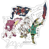 画像ギャラリー No.010のサムネイル画像 / カプコンxB-SIDE LABELのコラボステッカー第4弾が9月29日に発売