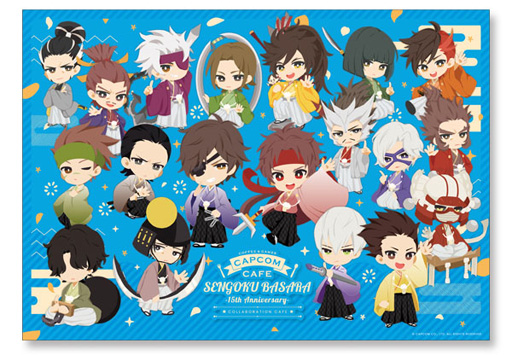 画像ギャラリー No.002のサムネイル画像 / カプコンカフェ イオンレイクタウン店 x「戦国BASARA 15周年」コラボメニューを公開。イベントは2月11日から