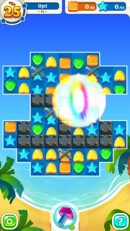 画像ギャラリー No.014のサムネイル画像 / 全180ステージを攻略できるか。スライド式パズルゲーム「スクラビー・ダビー」を紹介する「（ほぼ）日刊スマホゲーム通信」第1017回