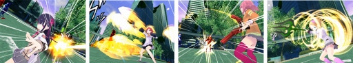 画像ギャラリー No.002のサムネイル画像 / 「放課後ガールズトライブ」,迫力のバトルシーンを公開。敵キャラなどのデザイン資料も