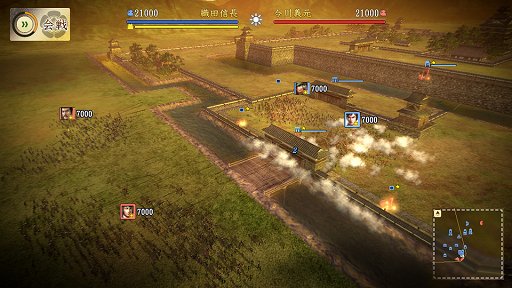 画像ギャラリー No.018のサムネイル画像 / 「信長の野望・創造 戦国立志伝」，身分や立場で視点が変わる合戦の情報が公開。要望を受けて「攻城戦（籠城戦）」と「海戦」も導入