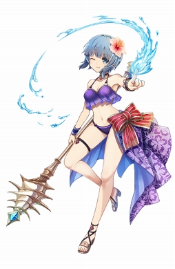 画像ギャラリー No.003のサムネイル画像 / 「グリムノーツ Repage」,水着姿のヒーローが登場するガチャ第1弾が開催