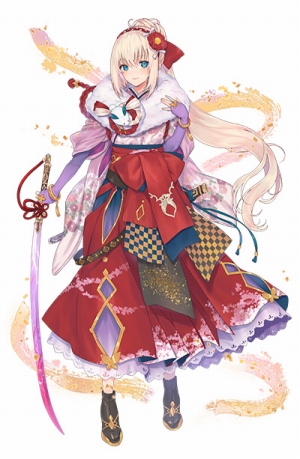 画像ギャラリー No.002のサムネイル画像 / 「グリムノーツ Repage」，お正月をテーマにしたヒーローが登場する「童話フェス」ガチャ開催
