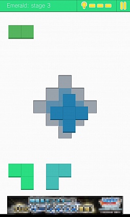 画像ギャラリー No.005のサムネイル画像 / シンプルイズベスト。スマートフォン向けパズルゲーム「頭がよくなるブロックパズル Fits」を紹介する「（ほぼ）日刊スマホゲーム通信」第1019回