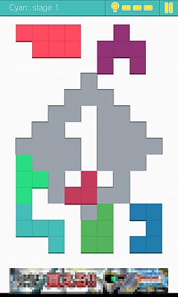 画像ギャラリー No.006のサムネイル画像 / シンプルイズベスト。スマートフォン向けパズルゲーム「頭がよくなるブロックパズル Fits」を紹介する「（ほぼ）日刊スマホゲーム通信」第1019回
