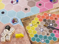 ベルギーの鉄道ボードゲーム「SteamRollers」プレイレポート。和気あいあい系かと思いきや，意外にシビアな競争が楽しめる