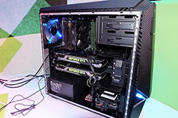 画像ギャラリー No.004のサムネイル画像 / ［CES 2016］「Razer Edition」と謳うLenovoのゲーマー向けデスクトップPCやディスプレイは，どこがRazerらしいのか