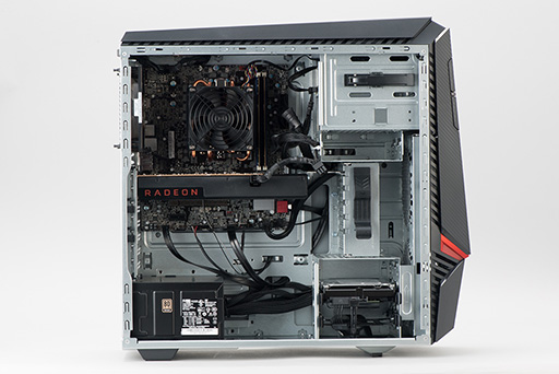 画像ギャラリー No.013のサムネイル画像 / Lenovo「Legion Y720 Tower」ミニレビュー。Ryzen 7 1800X&RX 570搭載で税込14万円台半ばなゲーマー向けPCの実力は