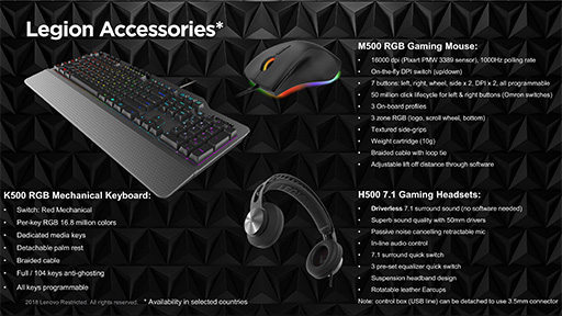 画像ギャラリー No.021のサムネイル画像 / 2019年の「Legion」はRTX 20シリーズ搭載でパワーアップ。Lenovoが2019年モデル新製品をeスポーツイベントで紹介