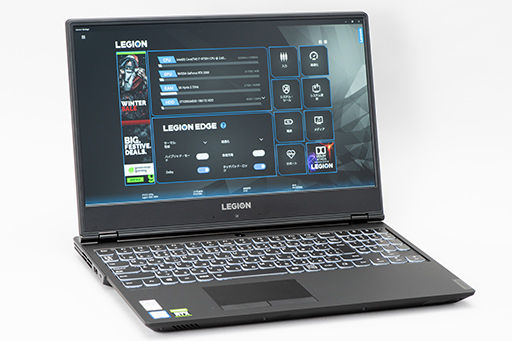 画像ギャラリー No.029のサムネイル画像 / 【PR】RTX 2060＆144Hz搭載のLenovo製ノートPC「Legion Y540」は，コスパ良好で「初めてのゲームノートPC」に適した1台だ