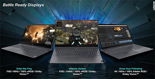 画像ギャラリー No.004のサムネイル画像 / Lenovo，薄型ゲームノートPC「Legion Slim 7i」を発表。厚さ17.9mmでRTX 2060 Max-Q＋i9-10980HKの搭載も可能