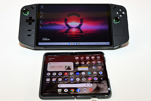 画像ギャラリー No.002のサムネイル画像 / Lenovoからも携帯型ゲームPC「Legion Go」が登場。8.8インチ大画面とRyzen Z1 Extreme搭載
