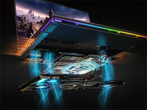画像ギャラリー No.003のサムネイル画像 / 液冷クーラー内蔵の16インチ級ゲームノートPC「Legion 9i」をLenovoが発表