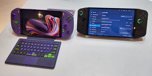 画像ギャラリー No.007のサムネイル画像 / 8.8インチ液晶+合体ゲームパッド付きの携帯型ゲームPC「Legion Go」を写真でチェック。今までにない機能や特徴に要注目だ