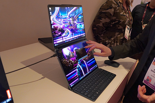 画像ギャラリー No.012のサムネイル画像 / 独自AIチップ搭載のゲーマー向けノートPCや多画面マニアも欲しくなる2画面ノートPCなど,Lenovoの魅力的な新製品をチェック