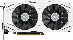 画像ギャラリー No.003のサムネイル画像 / ASUS,白色の独自クーラーを採用するRX 480搭載カード