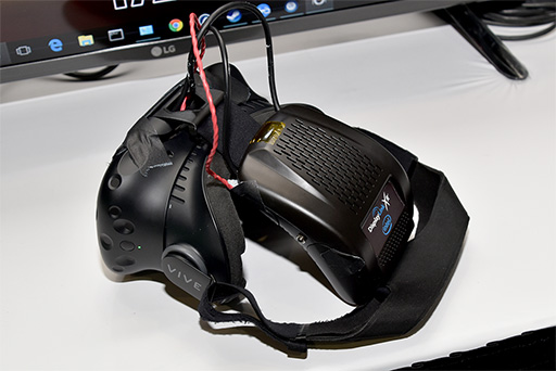 画像ギャラリー No.010のサムネイル画像 / E3 2017でIntelが披露した「ワイヤレスVR」＆「超高負荷VR」を体験してきた