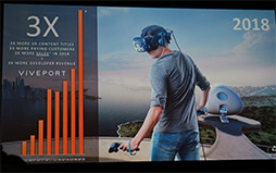 画像ギャラリー No.004のサムネイル画像 / ［GDC 2019］HTC「Vive」は「VR界のNetflix」を目指す。基調講演で定額制遊び放題とモバイルVRの拡充をアピール